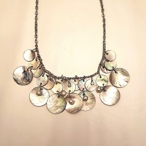 Opal Shell Pearl Necklace